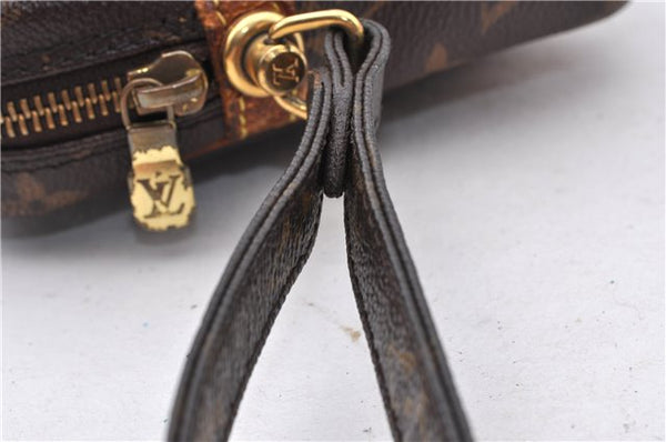 Auth LOUIS VUITTON Monogram Marly Dragonne GM Clutch Hand Bag M51825 LV 4349C