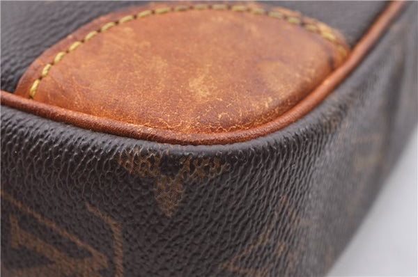 Auth LOUIS VUITTON Monogram Marly Dragonne GM Clutch Hand Bag M51825 LV 4349C