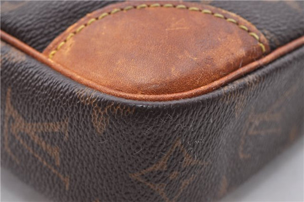 Auth LOUIS VUITTON Monogram Marly Dragonne GM Clutch Hand Bag M51825 LV 4349C