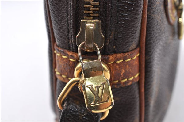 Auth LOUIS VUITTON Monogram Marly Dragonne GM Clutch Hand Bag M51825 LV 4349C