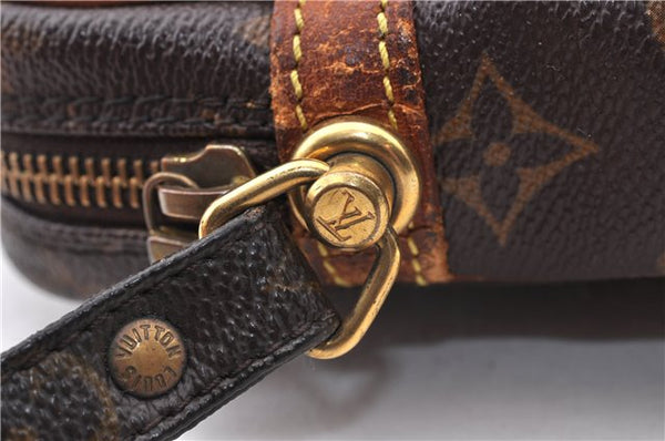 Auth LOUIS VUITTON Monogram Marly Dragonne GM Clutch Hand Bag M51825 LV 4349C