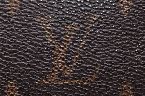 Auth LOUIS VUITTON Monogram Marly Dragonne GM Clutch Hand Bag M51825 LV 4349C