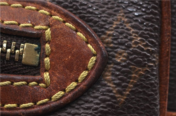 Auth LOUIS VUITTON Monogram Marly Dragonne GM Clutch Hand Bag M51825 LV 4349C