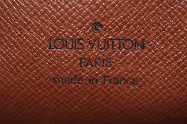 Auth LOUIS VUITTON Monogram Marly Dragonne GM Clutch Hand Bag M51825 LV 4349C