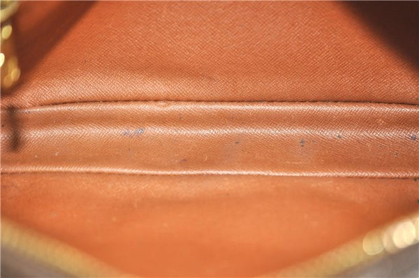 Auth LOUIS VUITTON Monogram Marly Dragonne GM Clutch Hand Bag M51825 LV 4349C