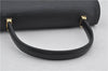 Authentic Louis Vuitton Epi Malesherbes Hand Bag Purse Black M52372 LV 4349E