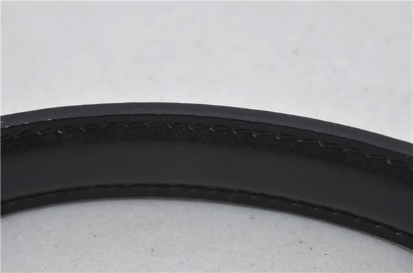 Authentic Louis Vuitton Epi Malesherbes Hand Bag Purse Black M52372 LV 4349E