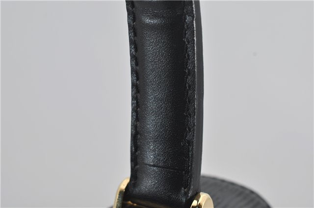 Authentic Louis Vuitton Epi Malesherbes Hand Bag Purse Black M52372 LV 4349E