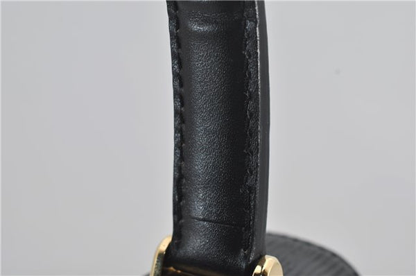 Authentic Louis Vuitton Epi Malesherbes Hand Bag Purse Black M52372 LV 4349E