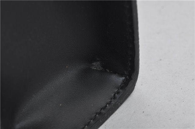 Authentic Louis Vuitton Epi Malesherbes Hand Bag Purse Black M52372 LV 4349E