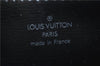 Authentic Louis Vuitton Epi Malesherbes Hand Bag Purse Black M52372 LV 4349E