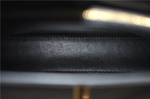 Authentic Louis Vuitton Epi Malesherbes Hand Bag Purse Black M52372 LV 4349E