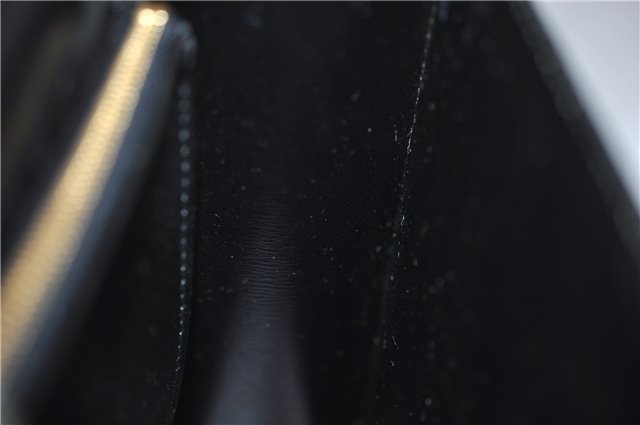 Authentic Louis Vuitton Epi Malesherbes Hand Bag Purse Black M52372 LV 4349E