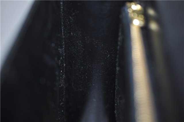 Authentic Louis Vuitton Epi Malesherbes Hand Bag Purse Black M52372 LV 4349E