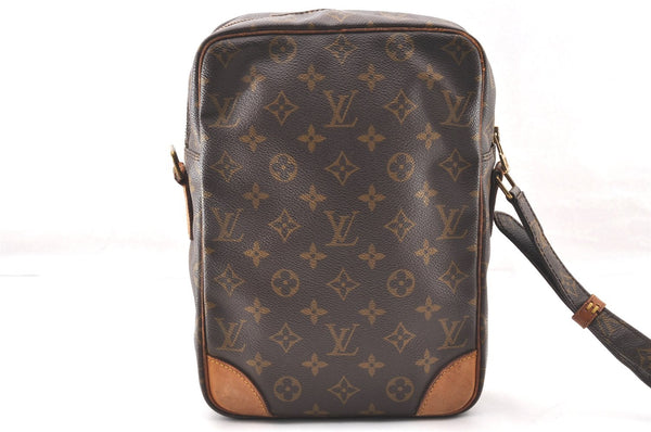 Authentic Louis Vuitton Monogram Danube MM Shoulder Cross Bag M45264 Junk 4349I