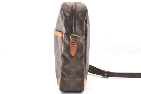Authentic Louis Vuitton Monogram Danube MM Shoulder Cross Bag M45264 Junk 4349I