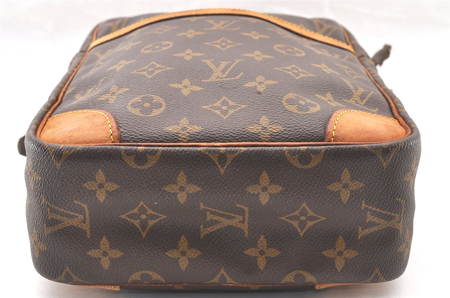 Authentic Louis Vuitton Monogram Danube MM Shoulder Cross Bag M45264 Junk 4349I