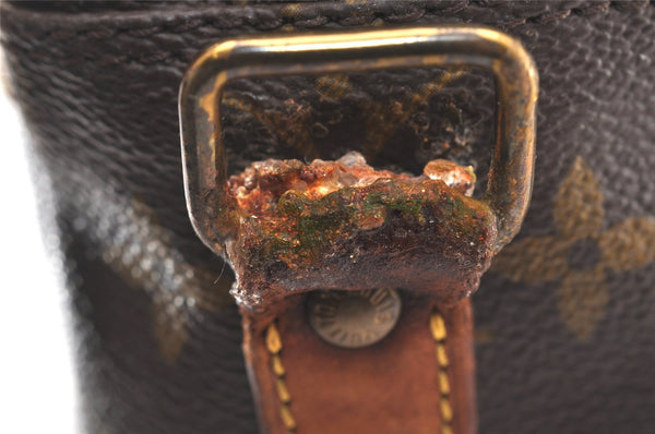 Authentic Louis Vuitton Monogram Danube MM Shoulder Cross Bag M45264 Junk 4349I