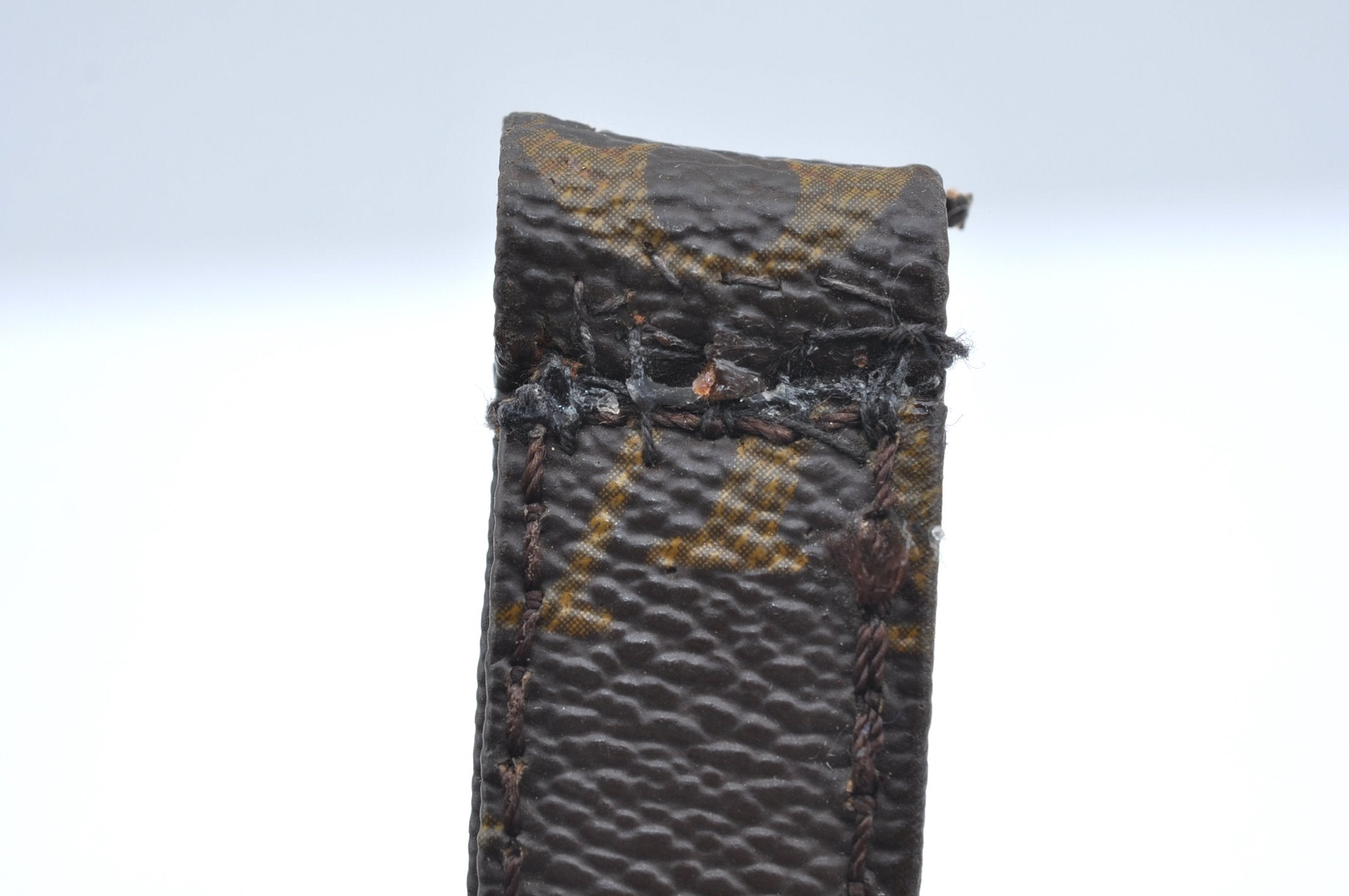 Authentic Louis Vuitton Monogram Danube MM Shoulder Cross Bag M45264 Junk 4349I