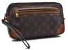 Auth LOUIS VUITTON Monogram Marly Dragonne GM Clutch Hand Bag M51825 LV 4349C