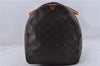 Authentic Louis Vuitton Monogram Keepall 55 Travel Boston Bag M41424 LV 4350D