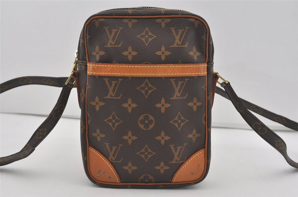 Authentic Louis Vuitton Monogram Danube Shoulder Cross Body Bag M45266 LV 4350I