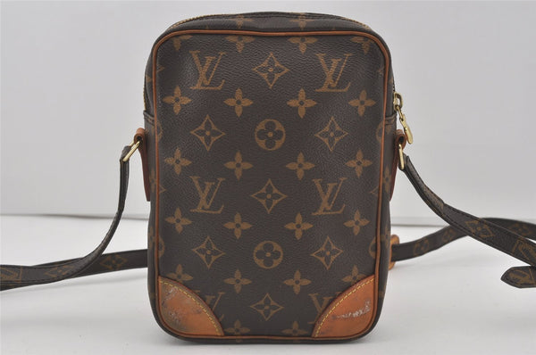 Authentic Louis Vuitton Monogram Danube Shoulder Cross Body Bag M45266 LV 4350I
