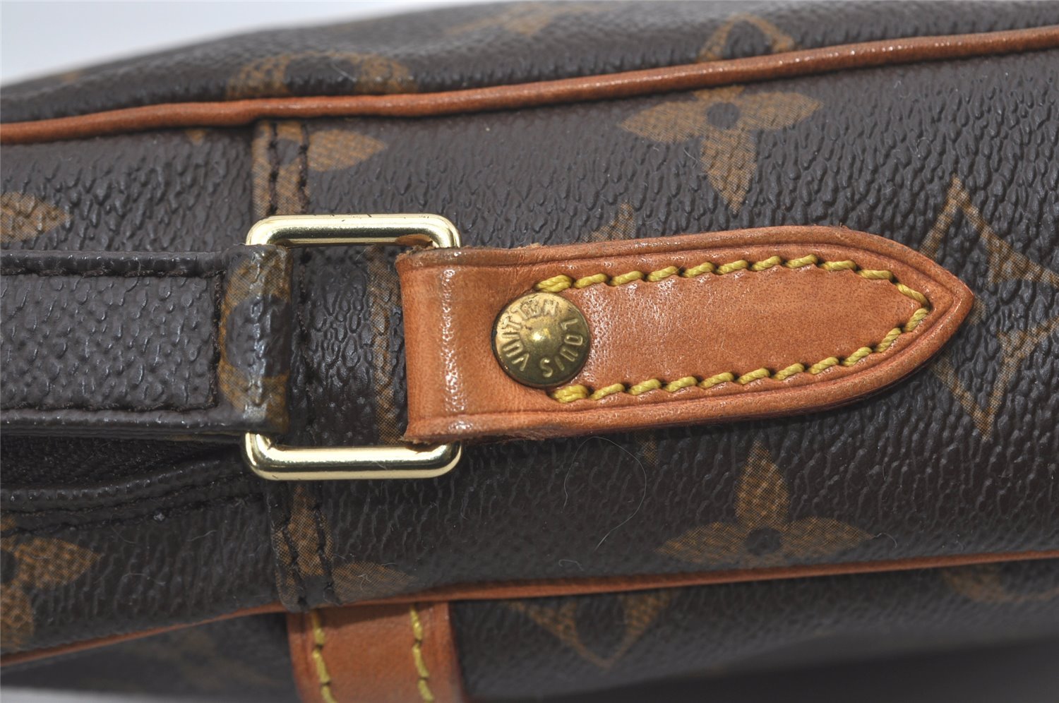 Authentic Louis Vuitton Monogram Danube Shoulder Cross Body Bag M45266 LV 4350I