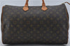 Authentic Louis Vuitton Monogram Speedy 40 Hand Boston Bag M41522 LV 4351E