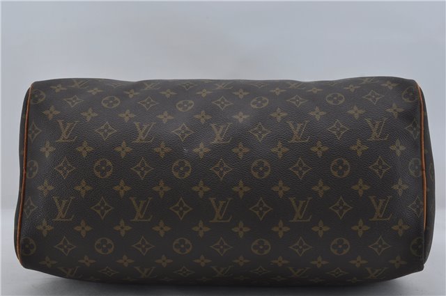 Authentic Louis Vuitton Monogram Speedy 40 Hand Boston Bag M41522 LV 4351E