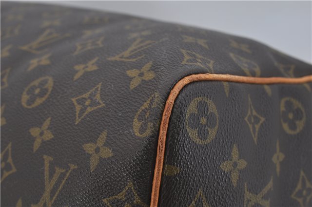 Authentic Louis Vuitton Monogram Speedy 40 Hand Boston Bag M41522 LV 4351E