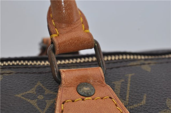 Authentic Louis Vuitton Monogram Speedy 40 Hand Boston Bag M41522 LV 4351E