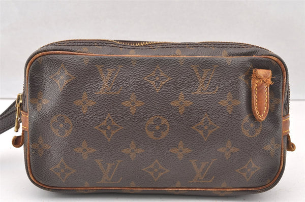 Auth Louis Vuitton Monogram Marly Bandouliere Shoulder Bag M51828 Junk 4351I