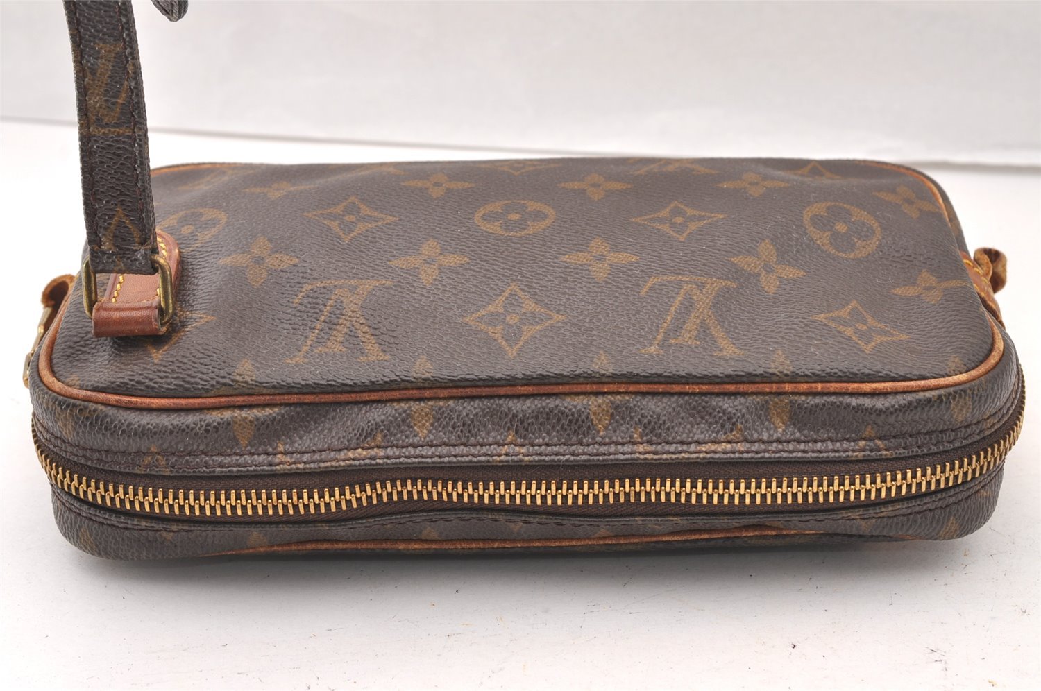 Auth Louis Vuitton Monogram Marly Bandouliere Shoulder Bag M51828 Junk 4351I