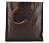Authentic Louis Vuitton Monogram Sac Plat Hand Tote Bag Old Model LV Junk 4352I