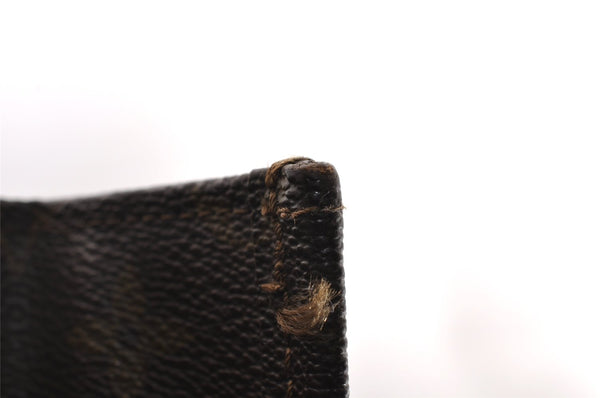 Authentic Louis Vuitton Monogram Sac Plat Hand Tote Bag Old Model LV Junk 4352I