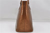 Authentic Louis Vuitton Vernis Houston Shoulder Hand Bag Brown M91122 LV 4354D