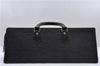 Authentic Louis Vuitton Epi Sac Triangle Hand Bag Black M52092 LV 4355D