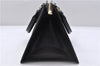 Authentic Louis Vuitton Epi Sac Triangle Hand Bag Black M52092 LV 4355D