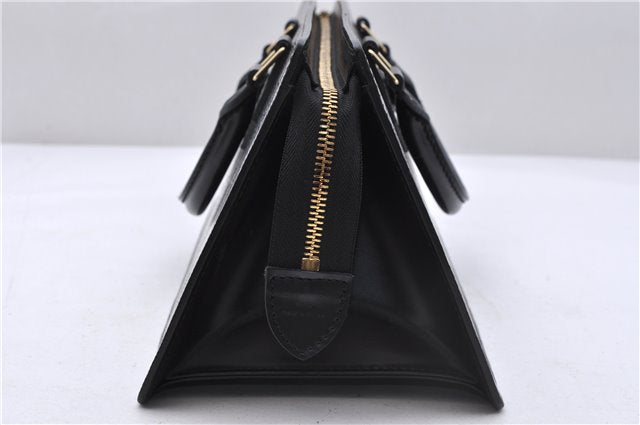 Authentic Louis Vuitton Epi Sac Triangle Hand Bag Black M52092 LV 4355D
