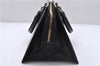 Authentic Louis Vuitton Epi Sac Triangle Hand Bag Black M52092 LV 4355D