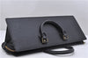 Authentic Louis Vuitton Epi Sac Triangle Hand Bag Black M52092 LV 4355D