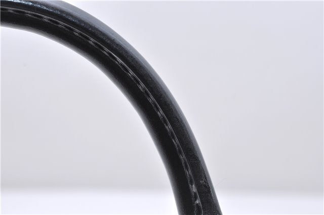 Authentic Louis Vuitton Epi Sac Triangle Hand Bag Black M52092 LV 4355D