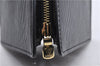 Authentic Louis Vuitton Epi Sac Triangle Hand Bag Black M52092 LV 4355D