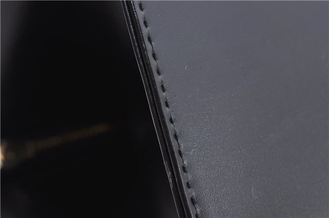 Authentic Louis Vuitton Epi Sac Triangle Hand Bag Black M52092 LV 4355D