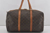 Authentic Louis Vuitton Monogram Sac Souple 45 Hand Boston Bag M41624 LV 4355I