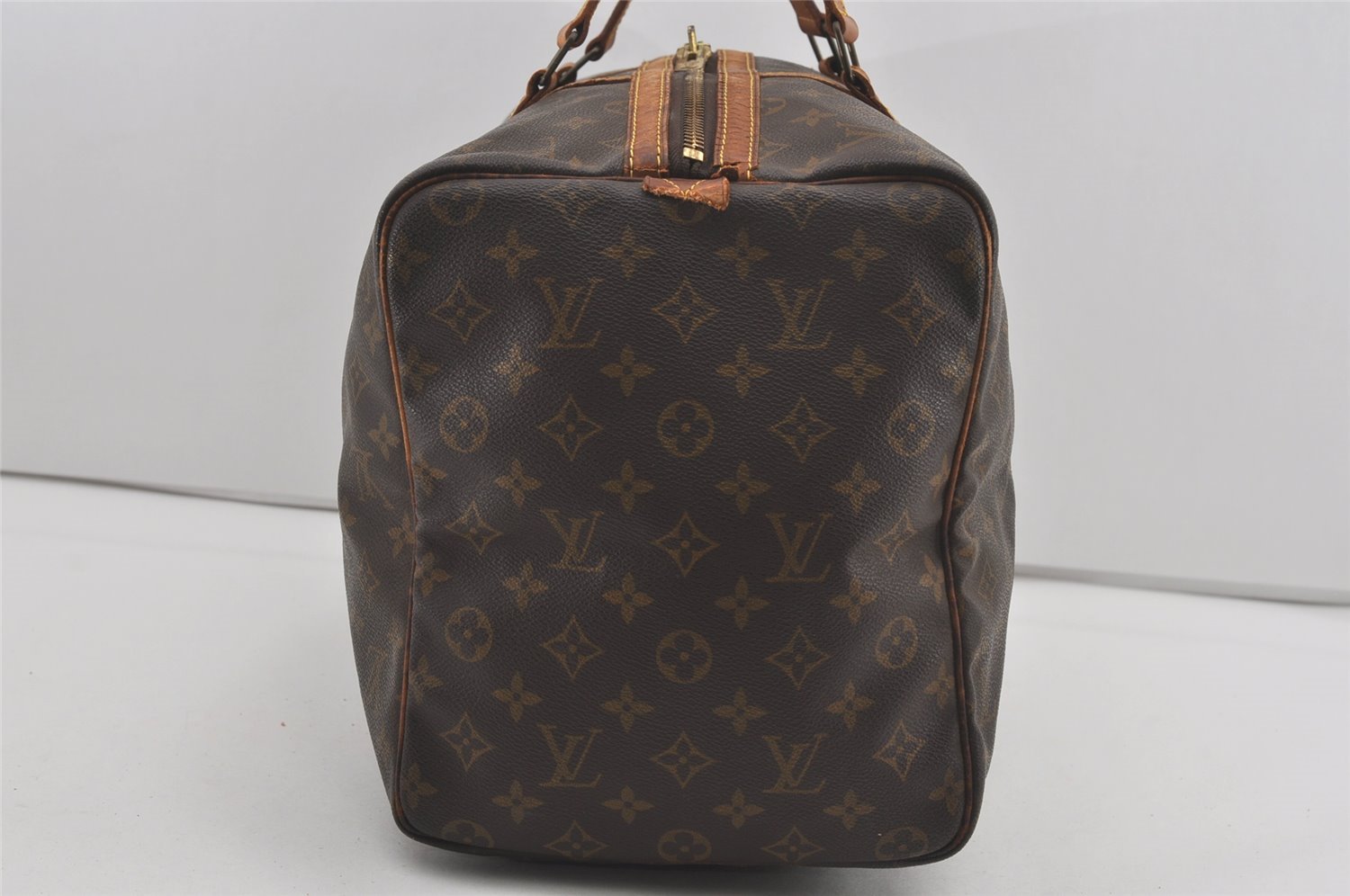 Authentic Louis Vuitton Monogram Sac Souple 45 Hand Boston Bag M41624 LV 4355I