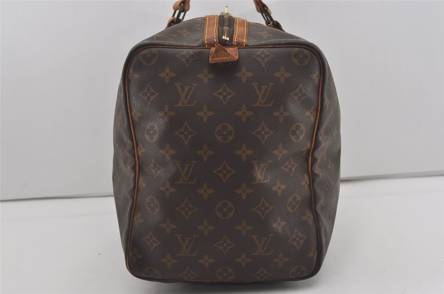 Authentic Louis Vuitton Monogram Sac Souple 45 Hand Boston Bag M41624 LV 4355I