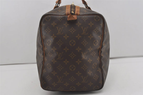Authentic Louis Vuitton Monogram Sac Souple 45 Hand Boston Bag M41624 LV 4355I