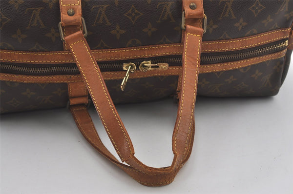 Authentic Louis Vuitton Monogram Sac Souple 45 Hand Boston Bag M41624 LV 4355I
